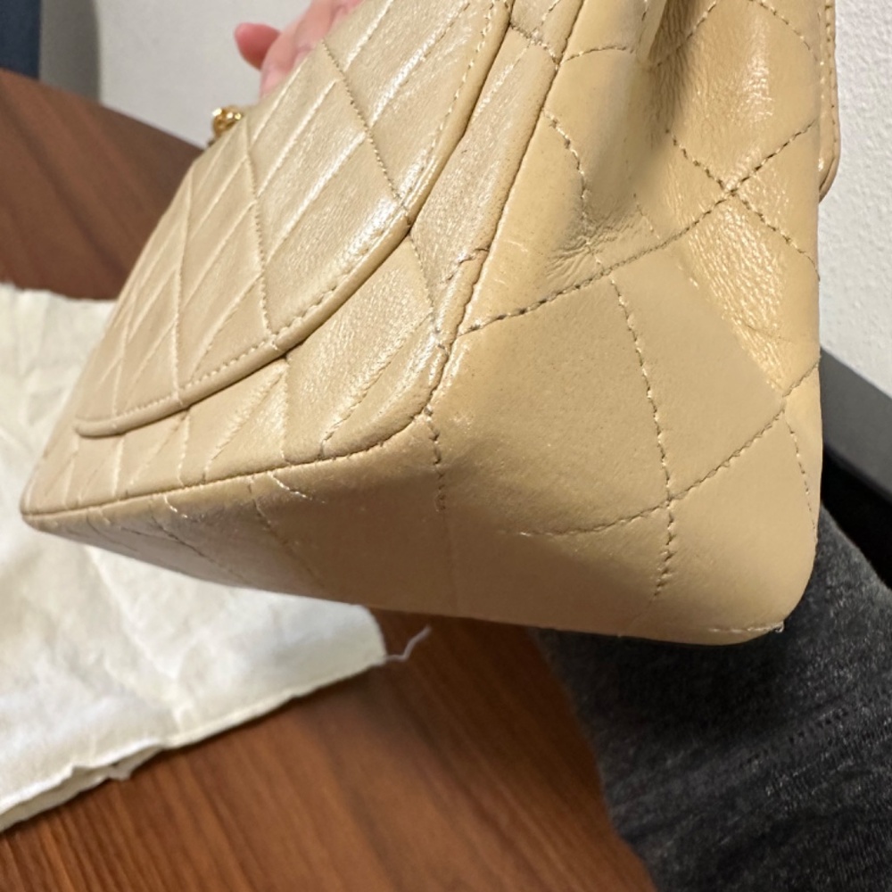 Chanel Vintage Mini Square Flap Quilted Lambskin - Picture 8 of 11